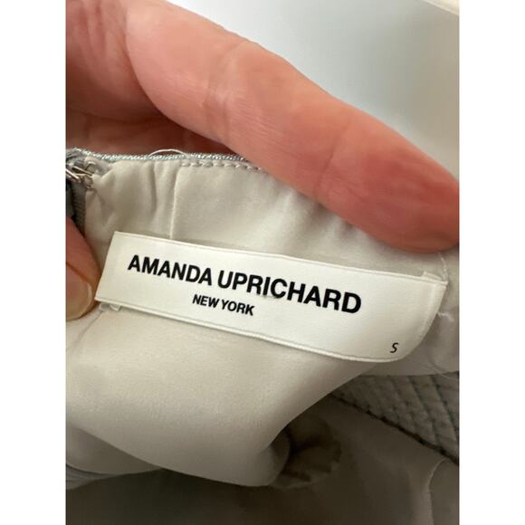 Amanda Uprichard Silver Mini Dress - Picture 5 of 14